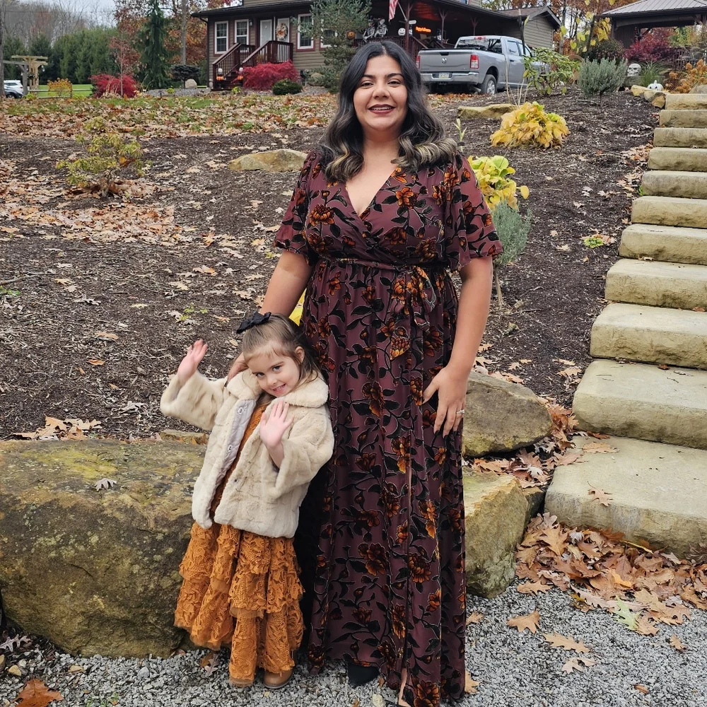 Baltic Born Uma Velvet Maxi Dress - Picture 2 of 2